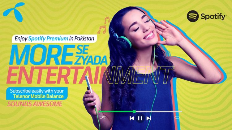 Telenor Pakistan partners with Spotify