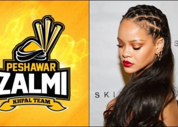 Peshawar Zalmi, Rihanna, Javed Afridi, Rihanna Peshawar Zalmi