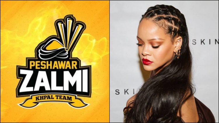 Peshawar Zalmi, Rihanna, Javed Afridi, Rihanna Peshawar Zalmi