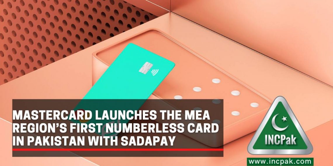 Mastercard issues first numberless cards in Pakistan with Sadapay