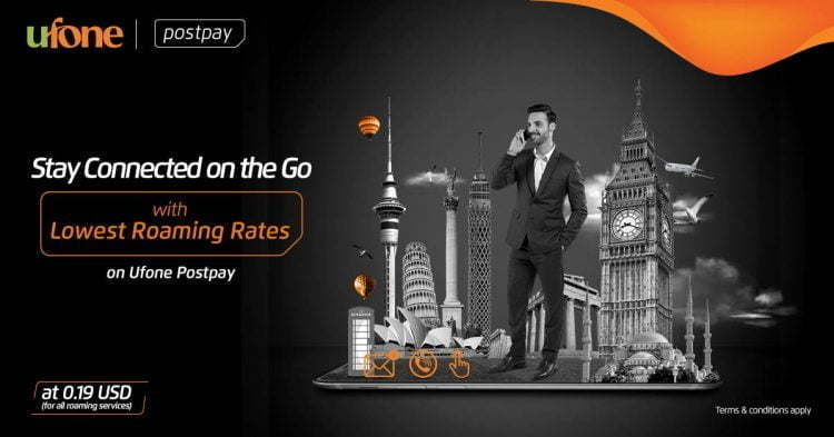 Lowest Roaming Rates for Ufone Customers