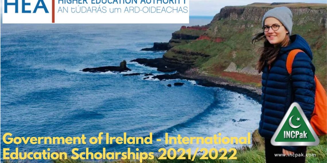 Government of Ireland - International Education Scholarships 2021/2022