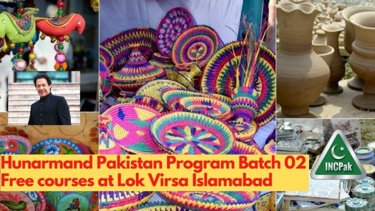 Hunarmand Pakistan Program Batch 02 Free courses at Lok Virsa