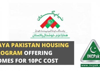 Naya Pakistan Housing Program, Naya Pakistan, NPHP