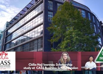 Clélia Haji Ioannou Scholarship study at CASS Business School London