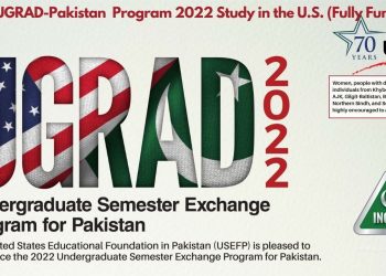 Global UGRAD-Pakistan Program 2022 Study in U.S. (Fully Funded)