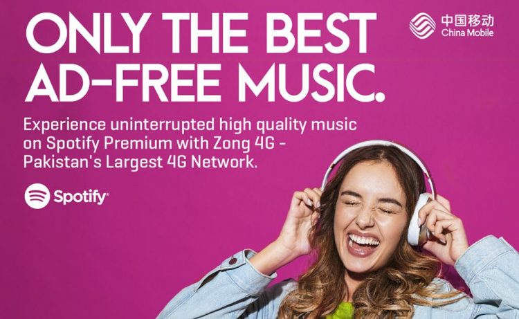 Zong 4G Brings Spotify To Millions of Pakistanis