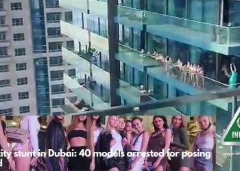 Publicity stunt in Dubai: 40 models arrested for posing naked