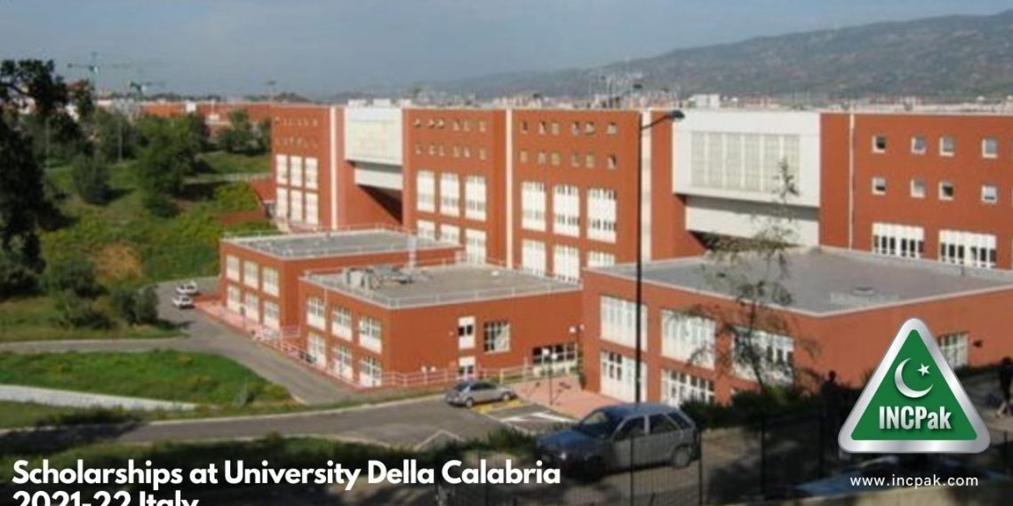 Scholarships at University Della Calabria 2021-22 Italy