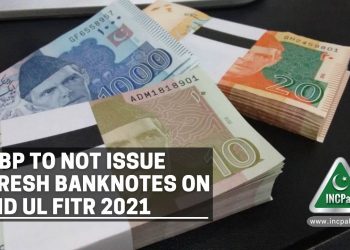 fresh banknotes, fresh bank notes, sbp, eid ul fitr 2021