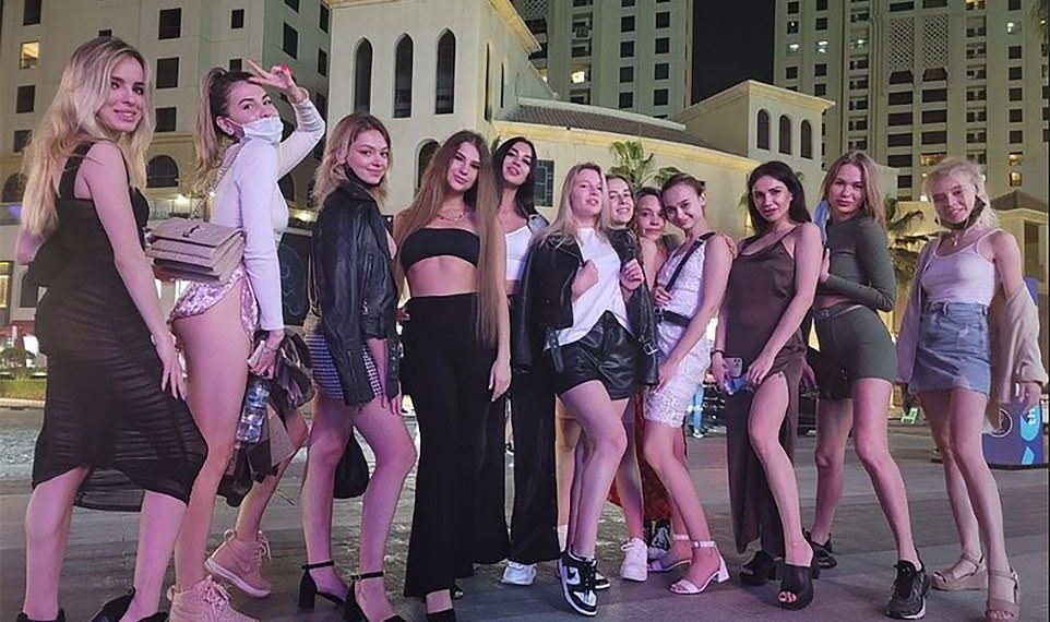 models arrested Dubai