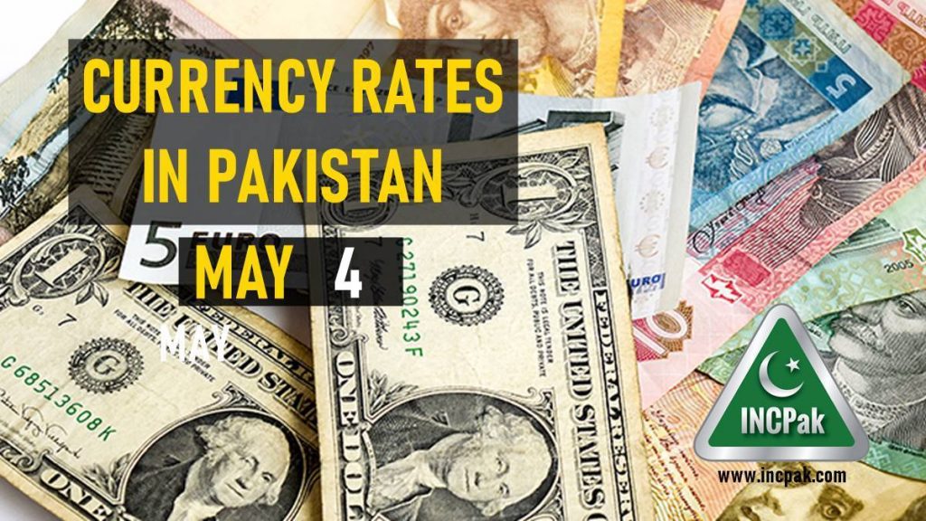 Currency Exchange Rate In Pakistan Today 4 May 2021 INCPak