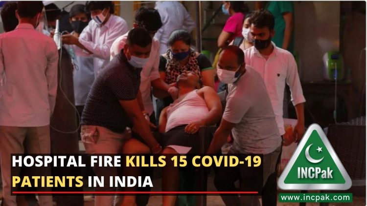 Hospital fire kills 15 Covid-19 patients in India (Photo Source: REUTERS)