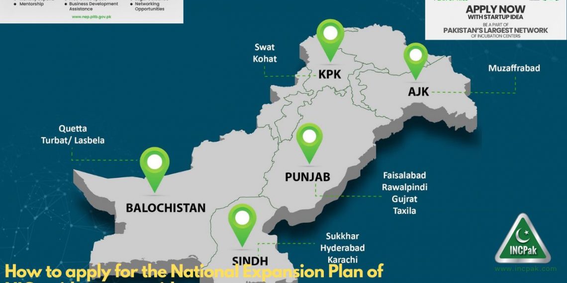 How to apply for the National Expansion Plan of NICs with a startup idea