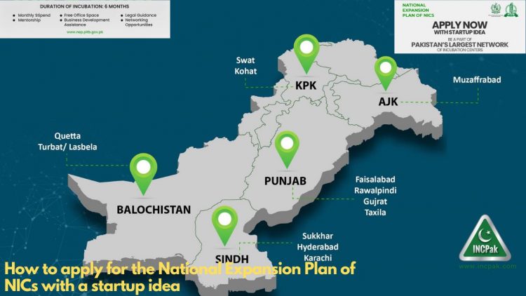 How to apply for the National Expansion Plan of NICs with a startup idea