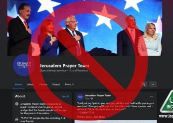 Jerusalem Prayer Team, Facebook, Facebook Jerusalem Prayer Team