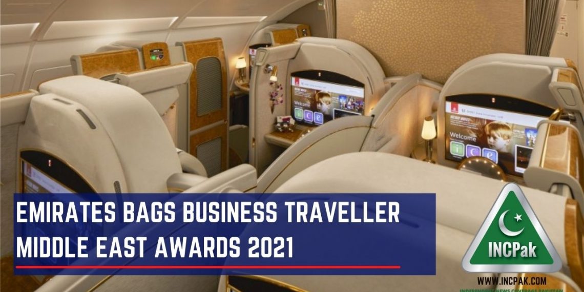 Emirates bags Business Traveller Middle East Awards 2021