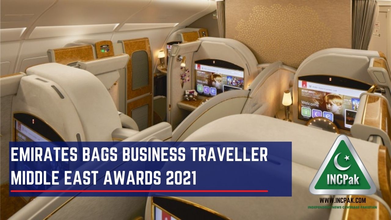 Emirates bags Business Traveller Middle East Awards 2021 INCPak