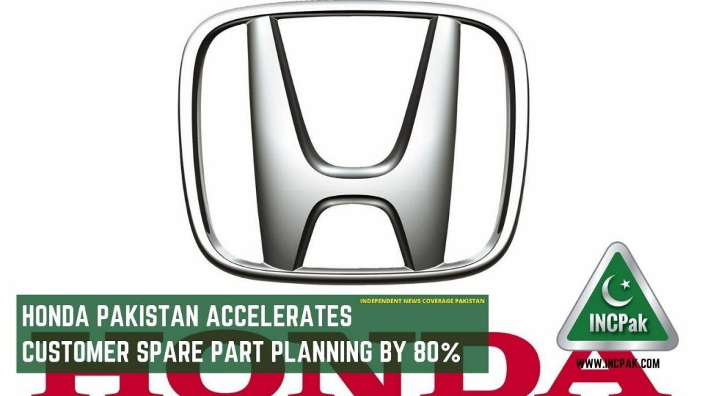 Honda Pakistan Accelerates Customer Spare Part Planning by 80%