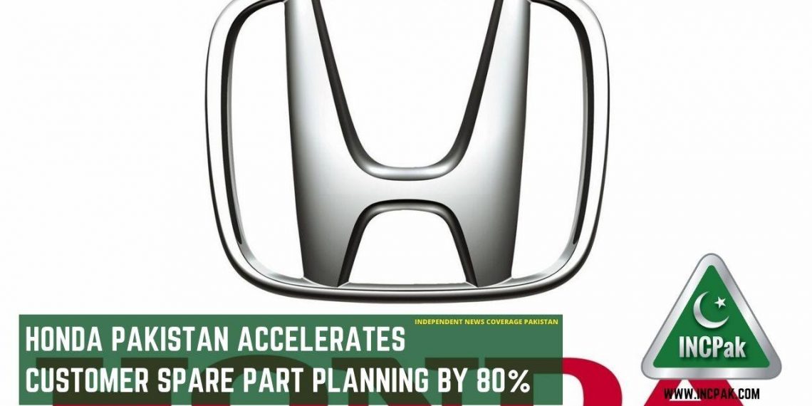 Honda Pakistan Accelerates Customer Spare Part Planning by 80%