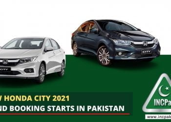 All New Honda City 2021 Blind Booking Starts in Pakistan