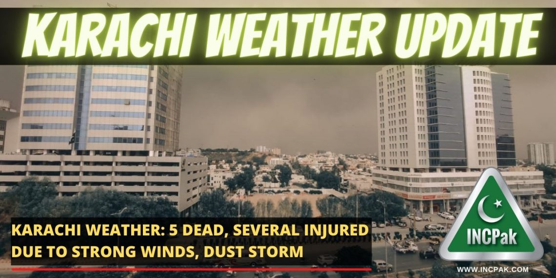 Karachi weather, Karachi Dust Storm, Karachi Winds