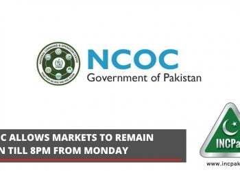 Markets open, NCOC, transport