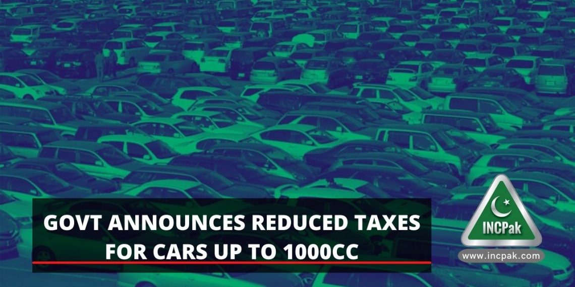 Taxes Cars 1000cc, Taxes 1000cc