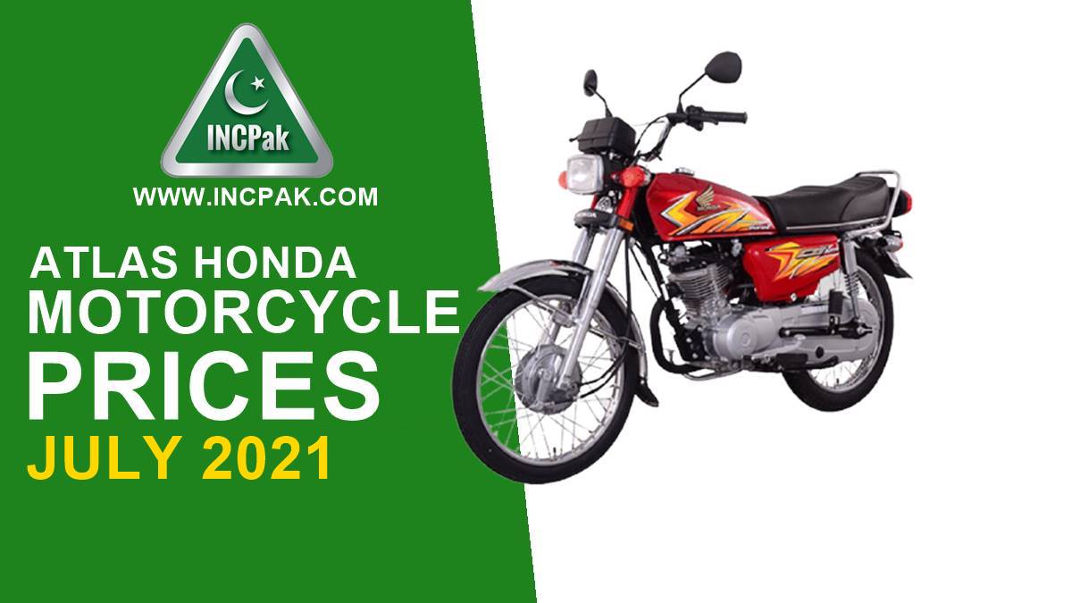 Atlas Honda Motorcycle Prices [July 2021] INCPak