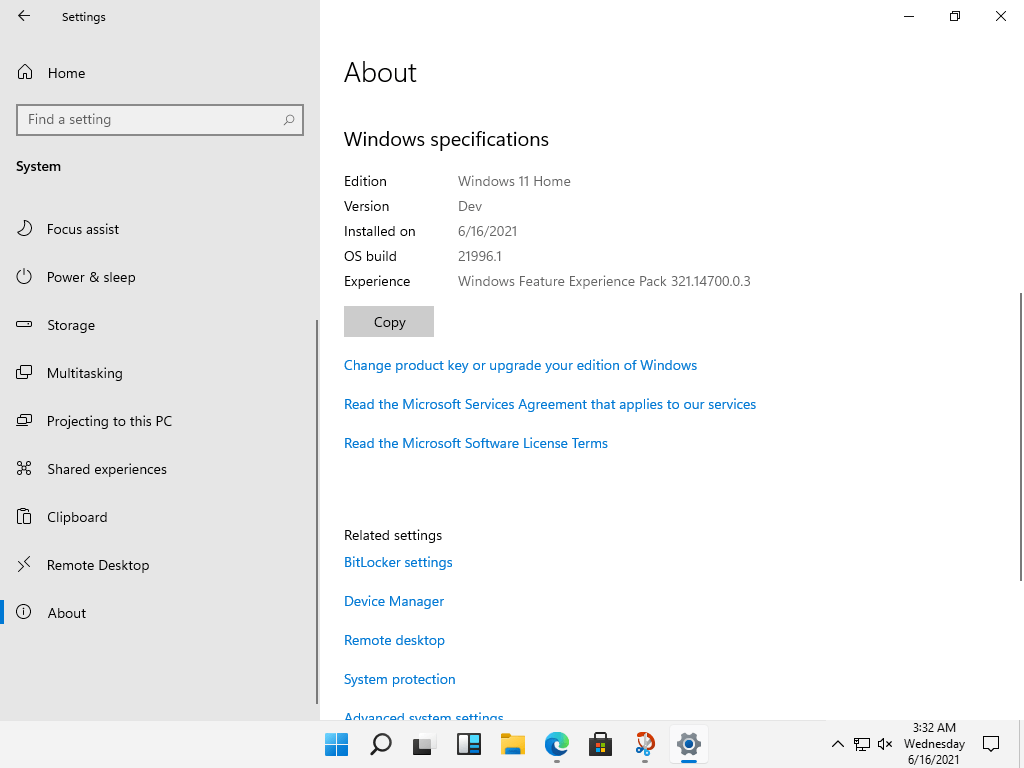 Windows 11 Leaks, Windows 11