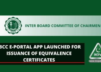 IBCC E-portal App, Equivalence Certificates