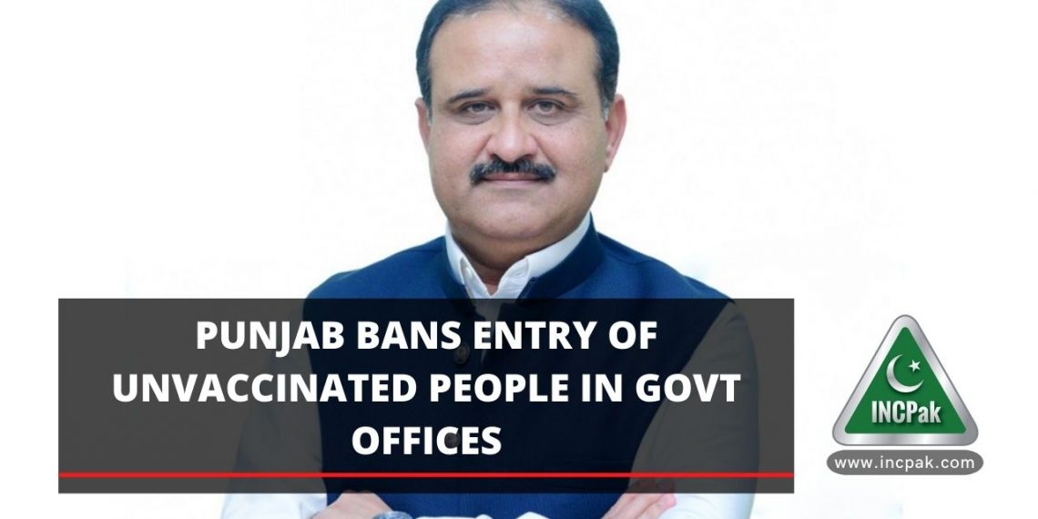 Punjab Govt Offices, Unvaccinated People, Government Offices