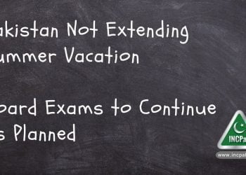 Summer Vacation, Board Exams