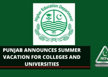 Summer Vacation, Punjab Summer Vacation, Summer Vacation Colleges, Summer Vacation Universities