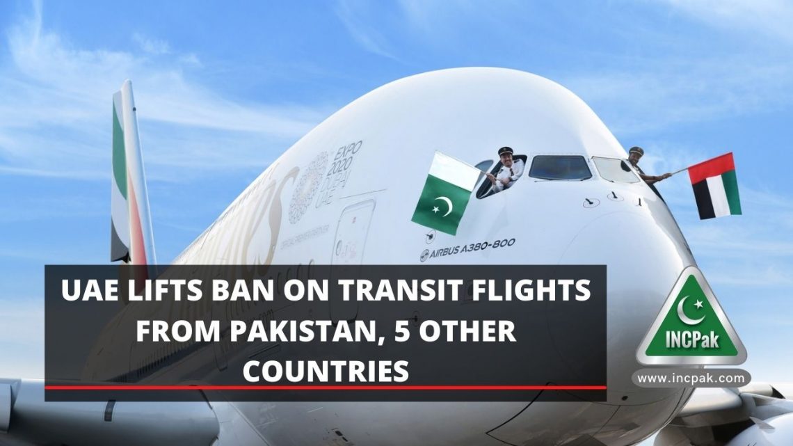 Uae Lifts Ban On Transit Flights From Pakistan 5 Other Countries Incpak 0166