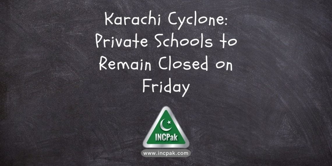 Karachi Schools Closed, Karachi Schools, Karachi Cyclone, Cyclone Shaheen, Cyclone Gulab