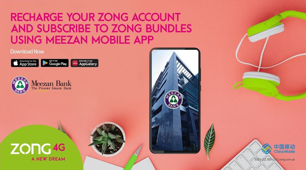 Meezan Bank, Zong Packages