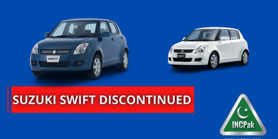 Suzuki Swift, Suzuki Swift Discontinued