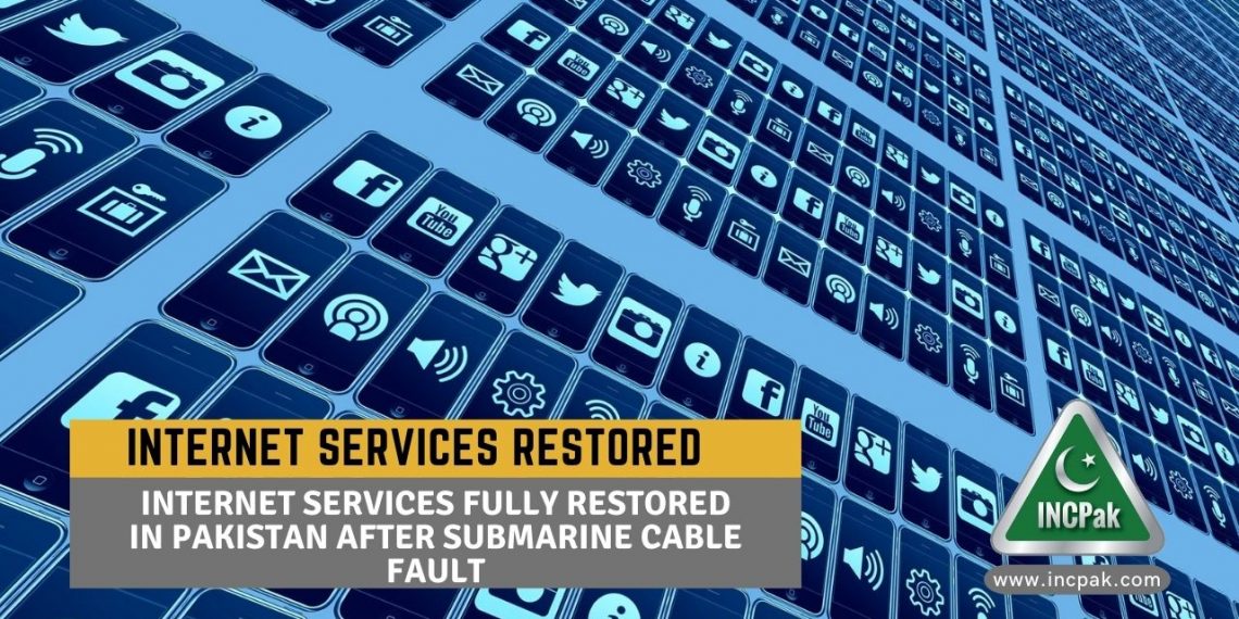 Internet Services Pakistan, Internet Pakistan, Submarine Cable Fault