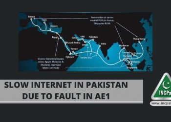 Slow Internet in Pakistan, Fault in Submarine Cable, Submarine Cable Fault. AAE1 Submarine Cable