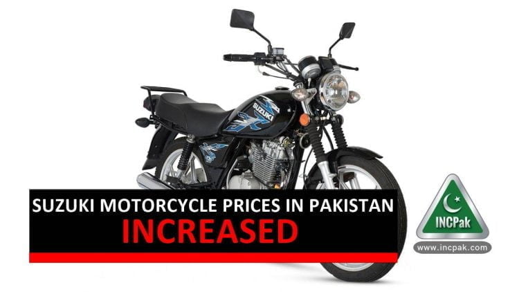 Suzuki Motorcycle Prices, Suzuki Motorcycle Prices in Pakistan, Suzuki Motorbike Prices