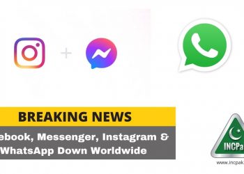 Facebook Down, WhatsApp Down, Instagram Down, Messenger Down, Facebook Messenger Down