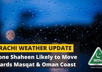 Karachi Weather, Weather Karachi, Cyclone Shaheen