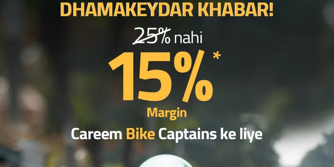 Careem slashes its Bike commission to 15%