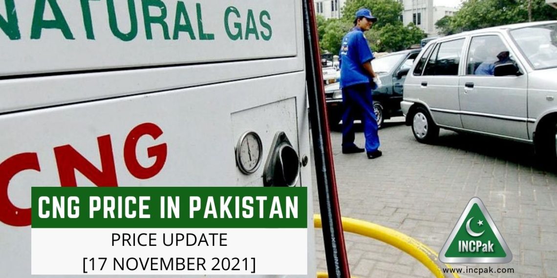 CNG Price in Pakistan, CNG Price