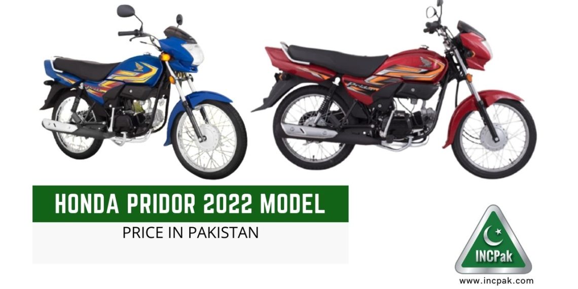 Honda Pridor 2022 Price in Pakistan, Honda Pridor 2022