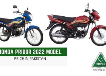 Honda Pridor 2022 Price in Pakistan, Honda Pridor 2022