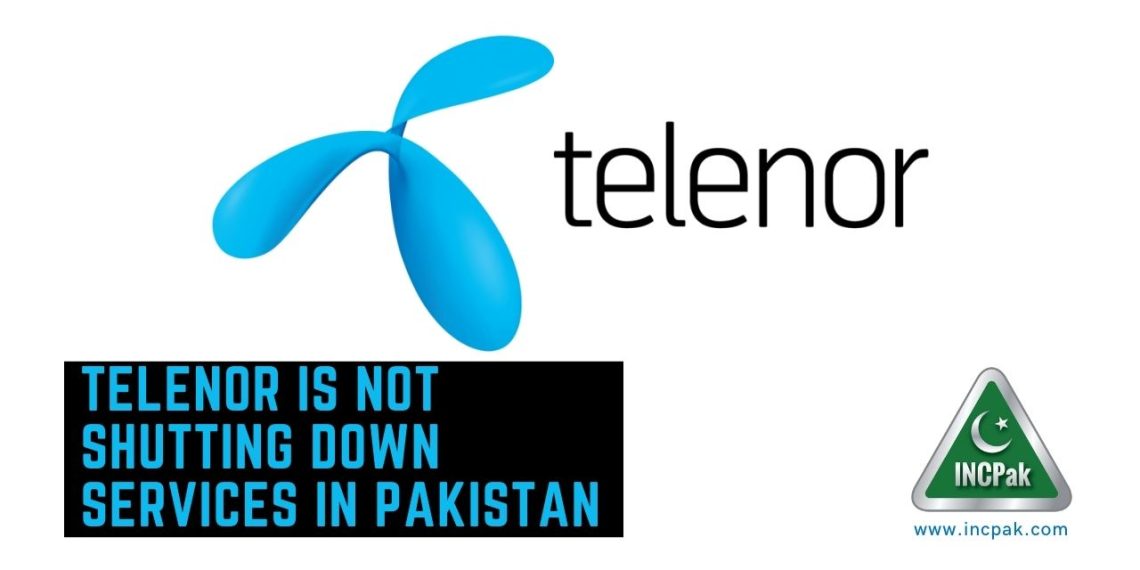 Telenor Shutting Down, Telenor