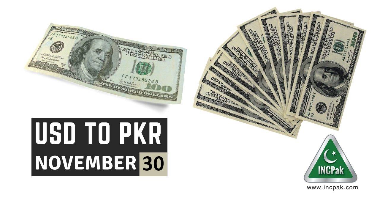 usd-to-pkr-dollar-rate-in-pakistan-30-november-2021-incpak