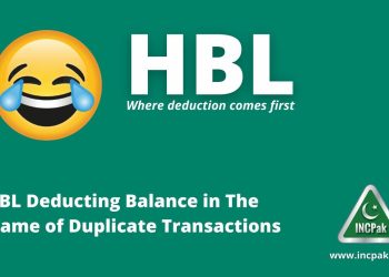 HBL Balance, HBL Balance Deduction, HBL Deducting Balance, HBL